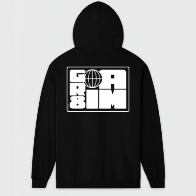 "He's got your back" - zip hoodie Thumbnail