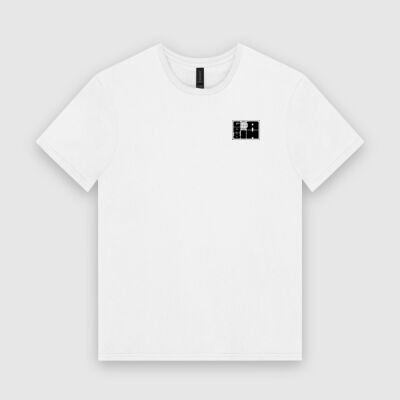 "Hand on my heart" - white - slim lightweight Thumbnail